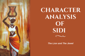 Character Analysis of Sidi in The Lion and The Jewel