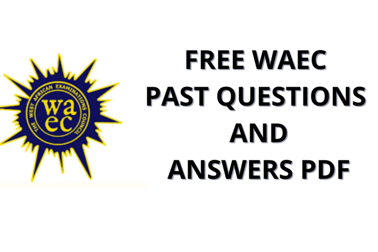 WAEC Past Question