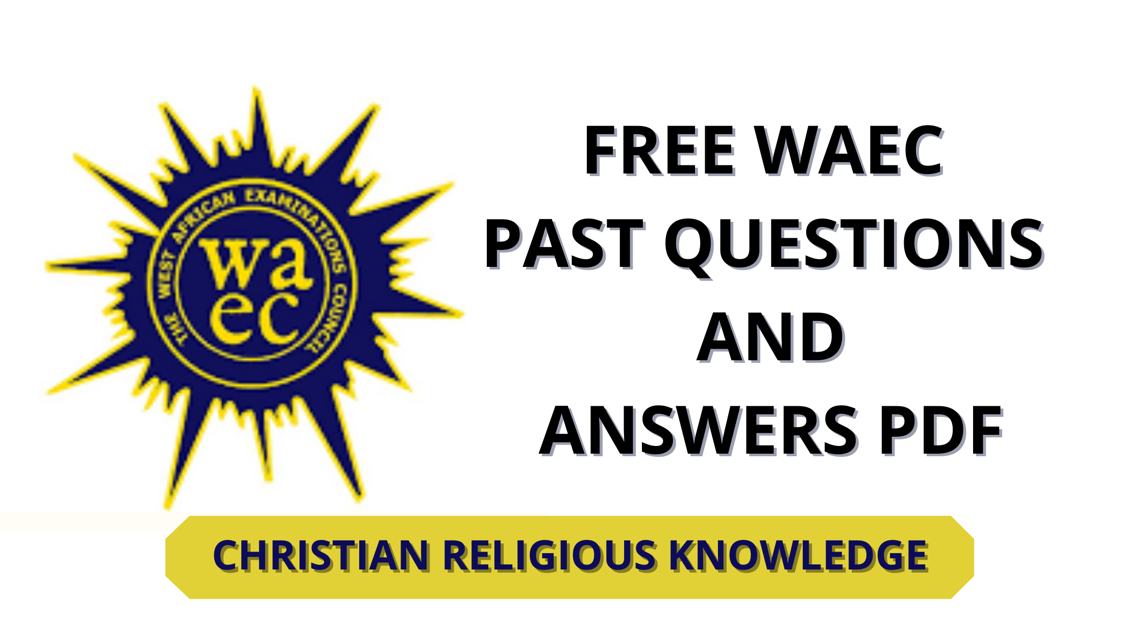 CRK WAEC Past Question