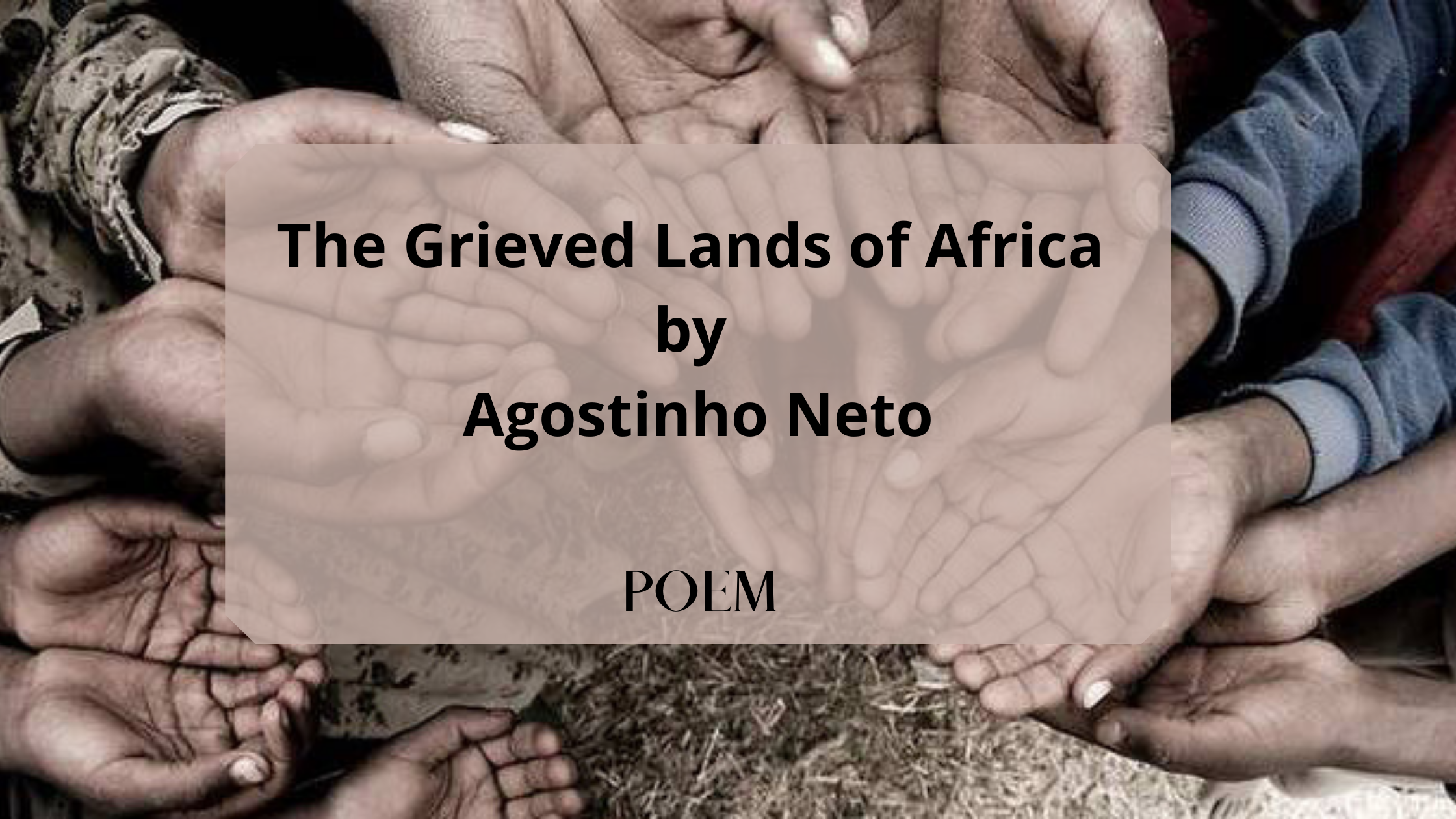 The grieved lands of Africa